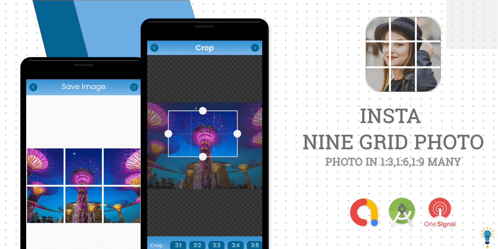 Nine Cut Images Instagram – Android App source Code