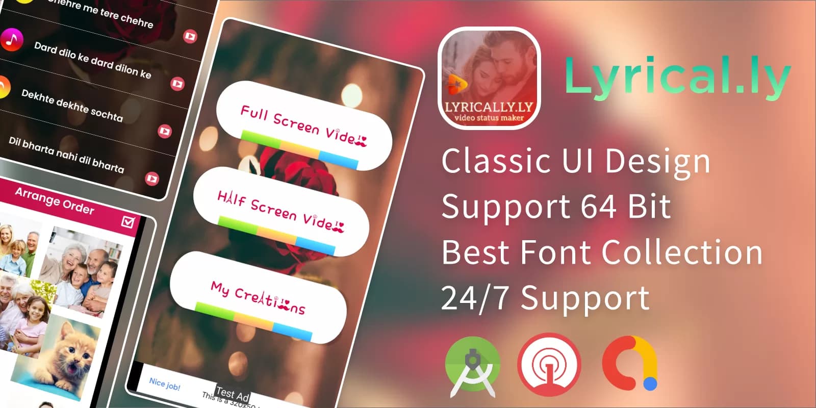 Lyrical Video – Android template