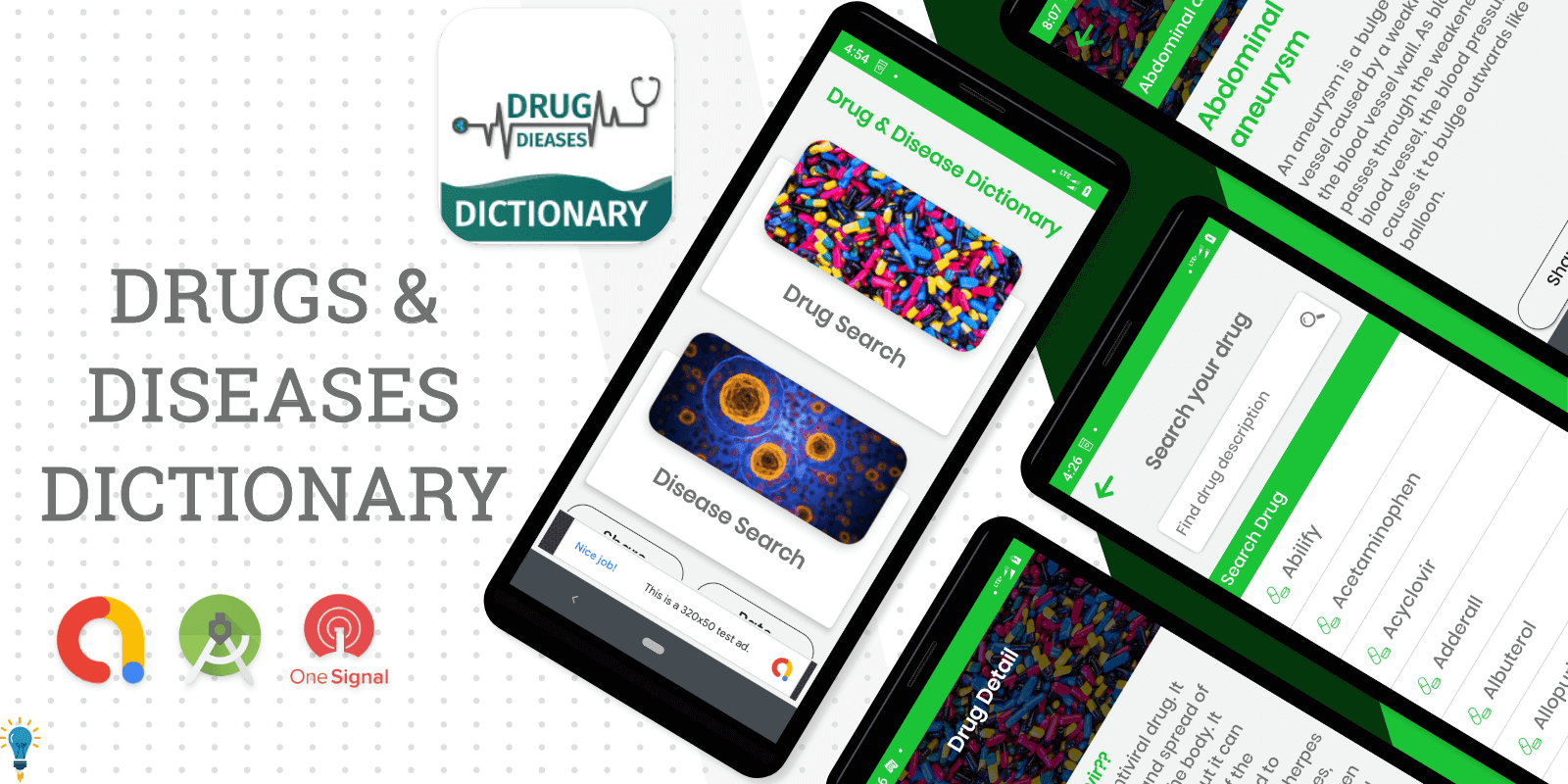MedLex –  Drug Dictionary – Android source Code
