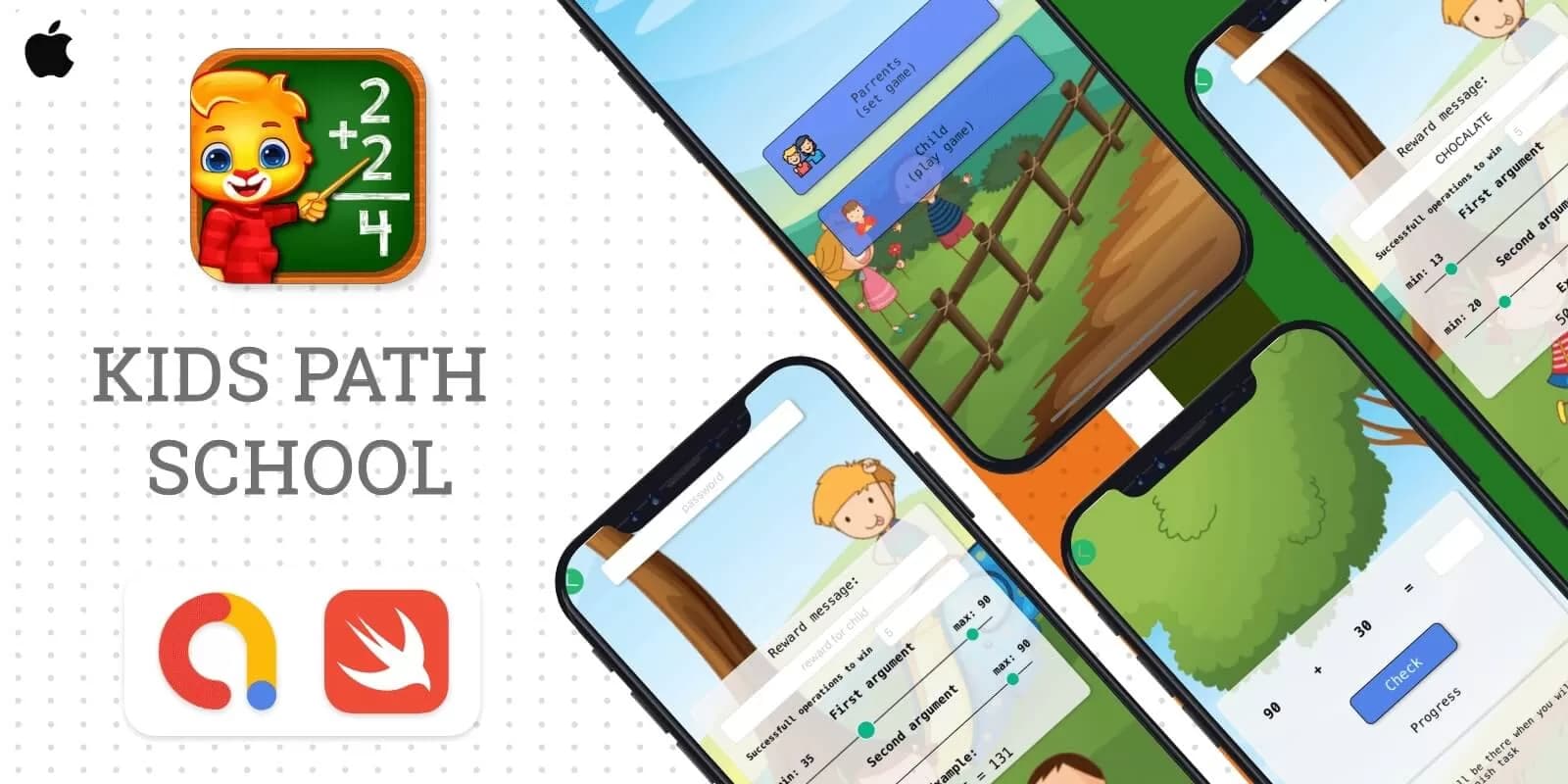 Path School – Game for School Challenges with iOS Source Code