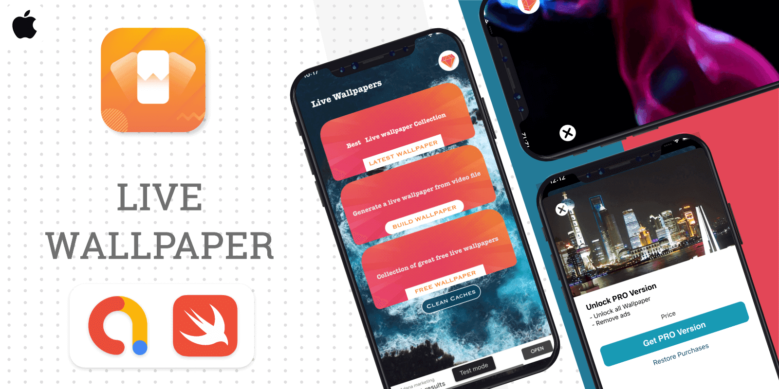 Live Wallpaper – iOS source Code
