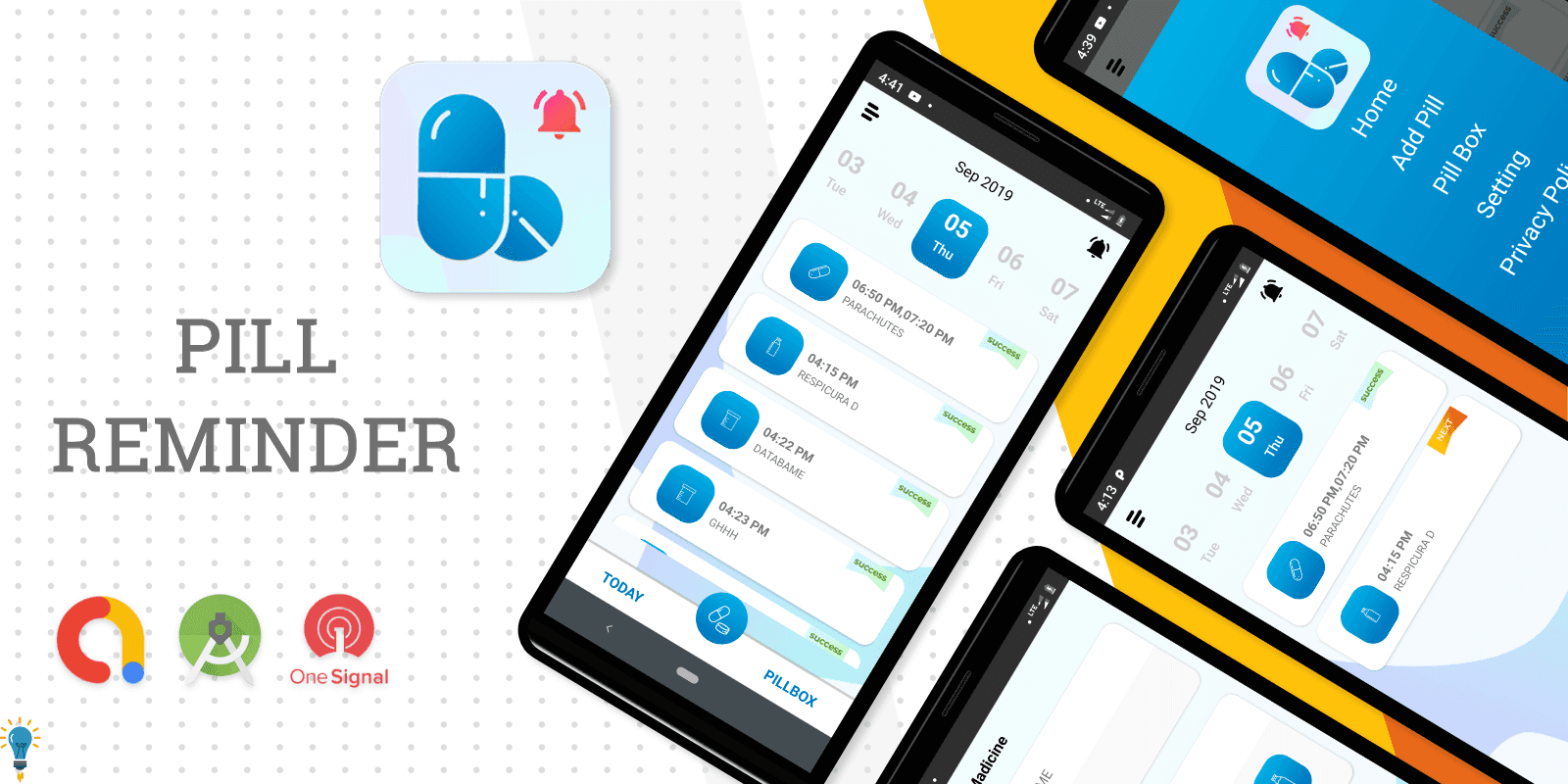 Pill Reminder – Android App source Code