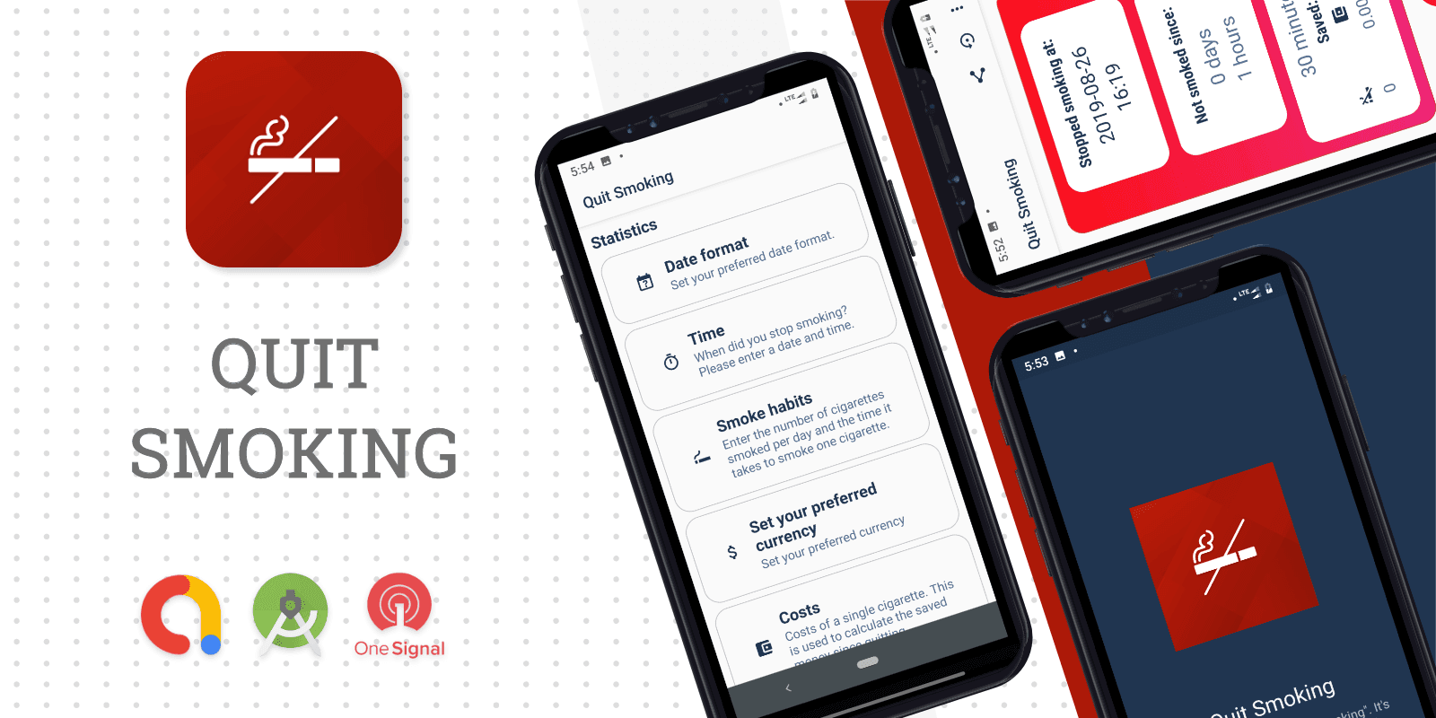 Quit Smoking Tracker – Android Source Code