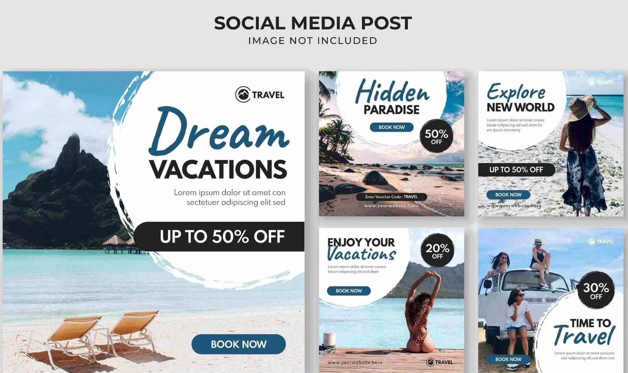 DreamVacay – Vacation Planning & Story Mockups-Flutter template