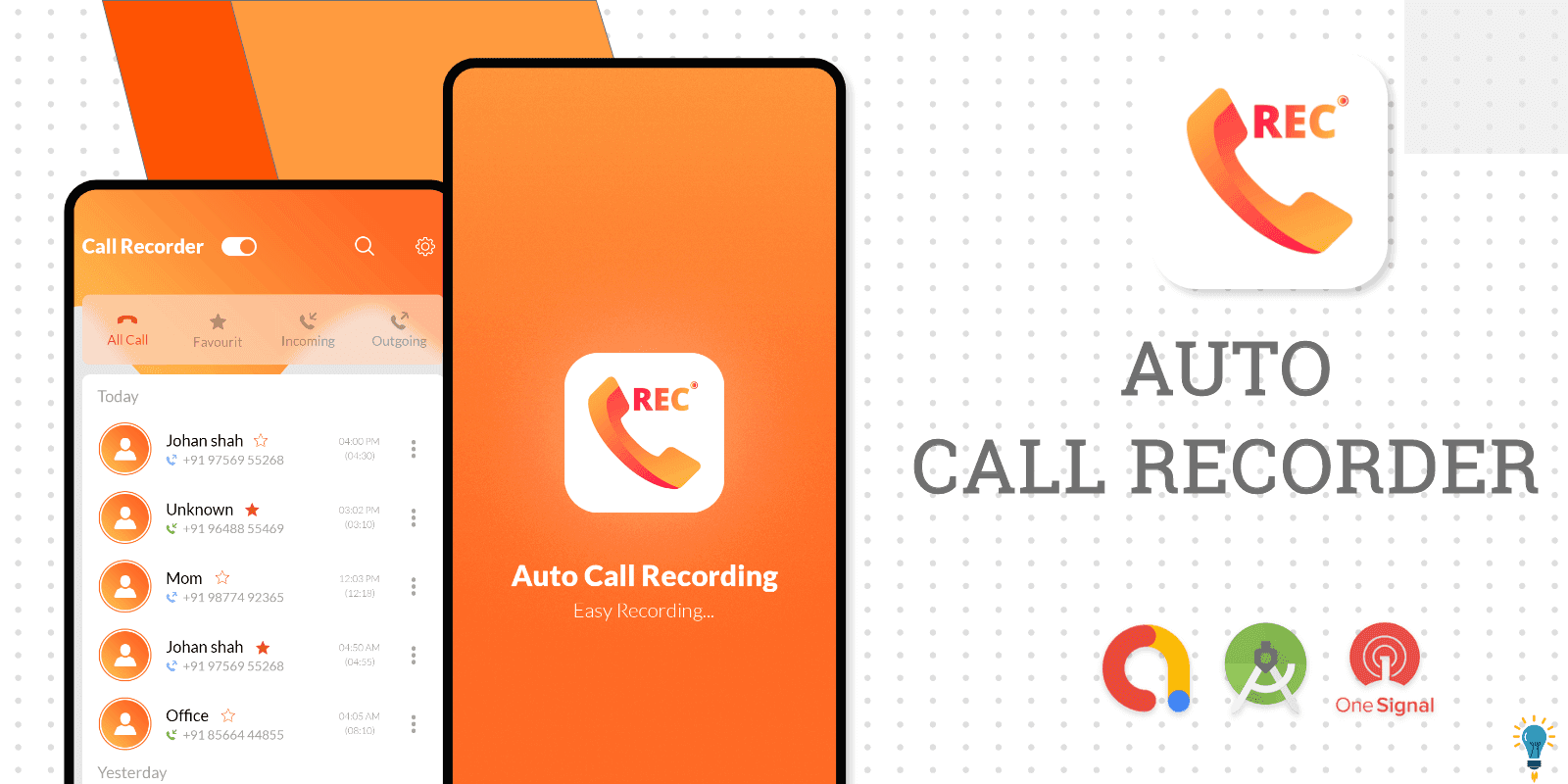 CallSnap –  Call Recorder – Android App source Code