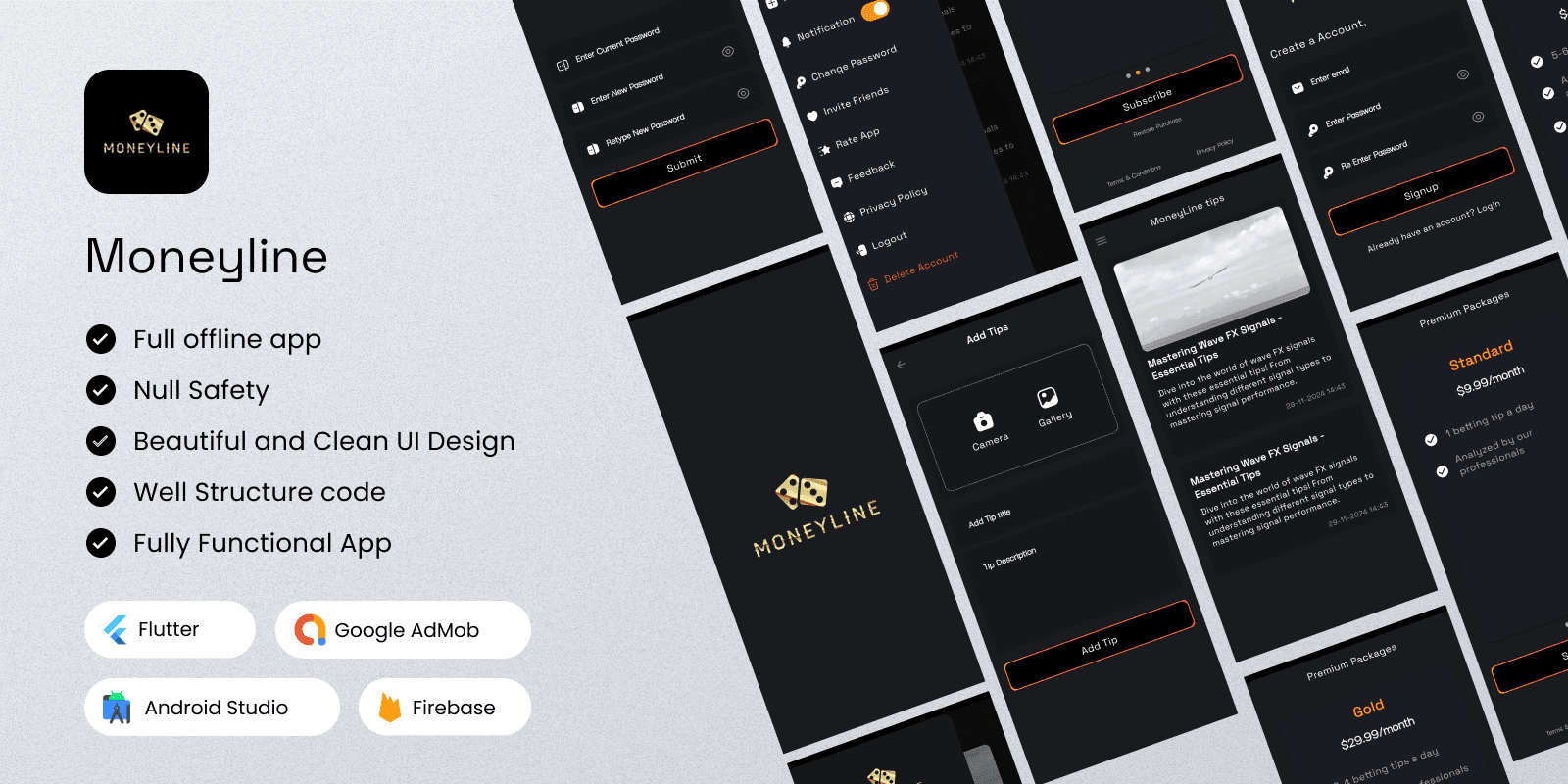 Forex Trade Signal – Crypto Trade Signal Notify Flutter Template