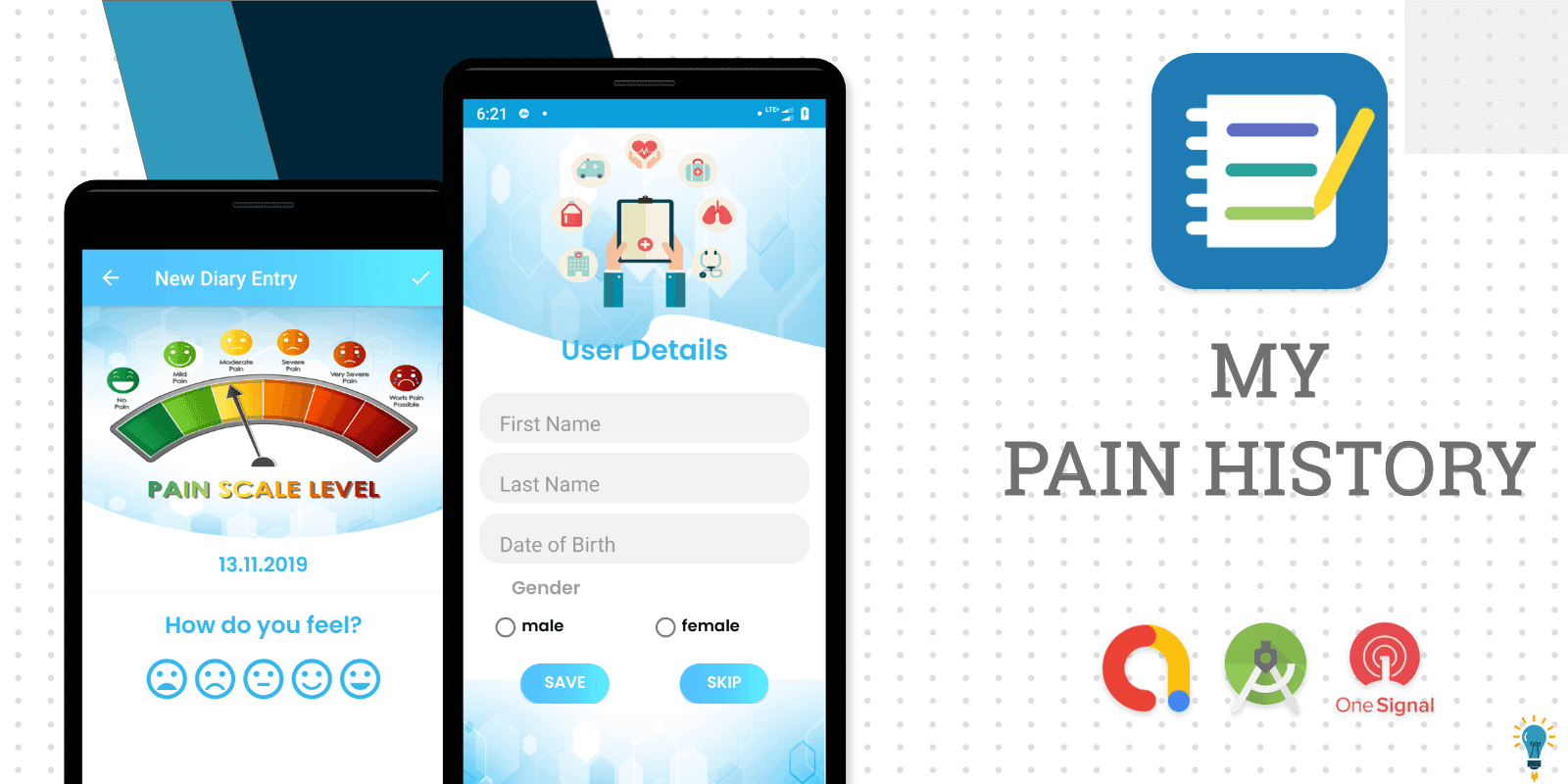 PainLog –  Pain Diary – Android Source Code