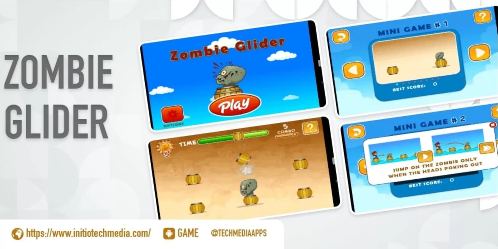 Zombie Glider – Adventure Game-Android App source Code
