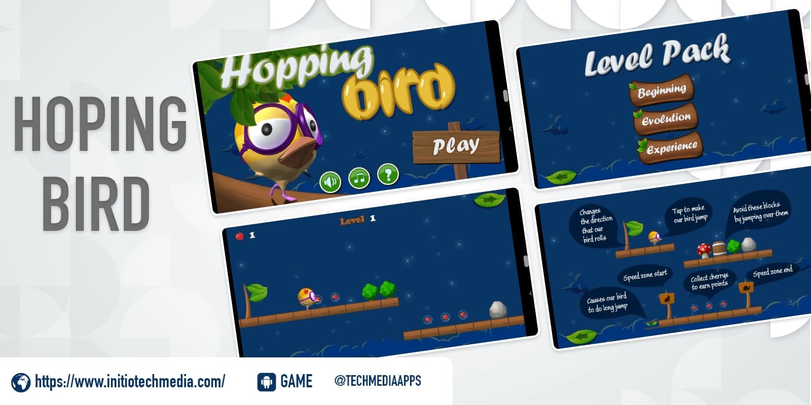 FlyingBird Game – Endless Running Bird Game-Android template