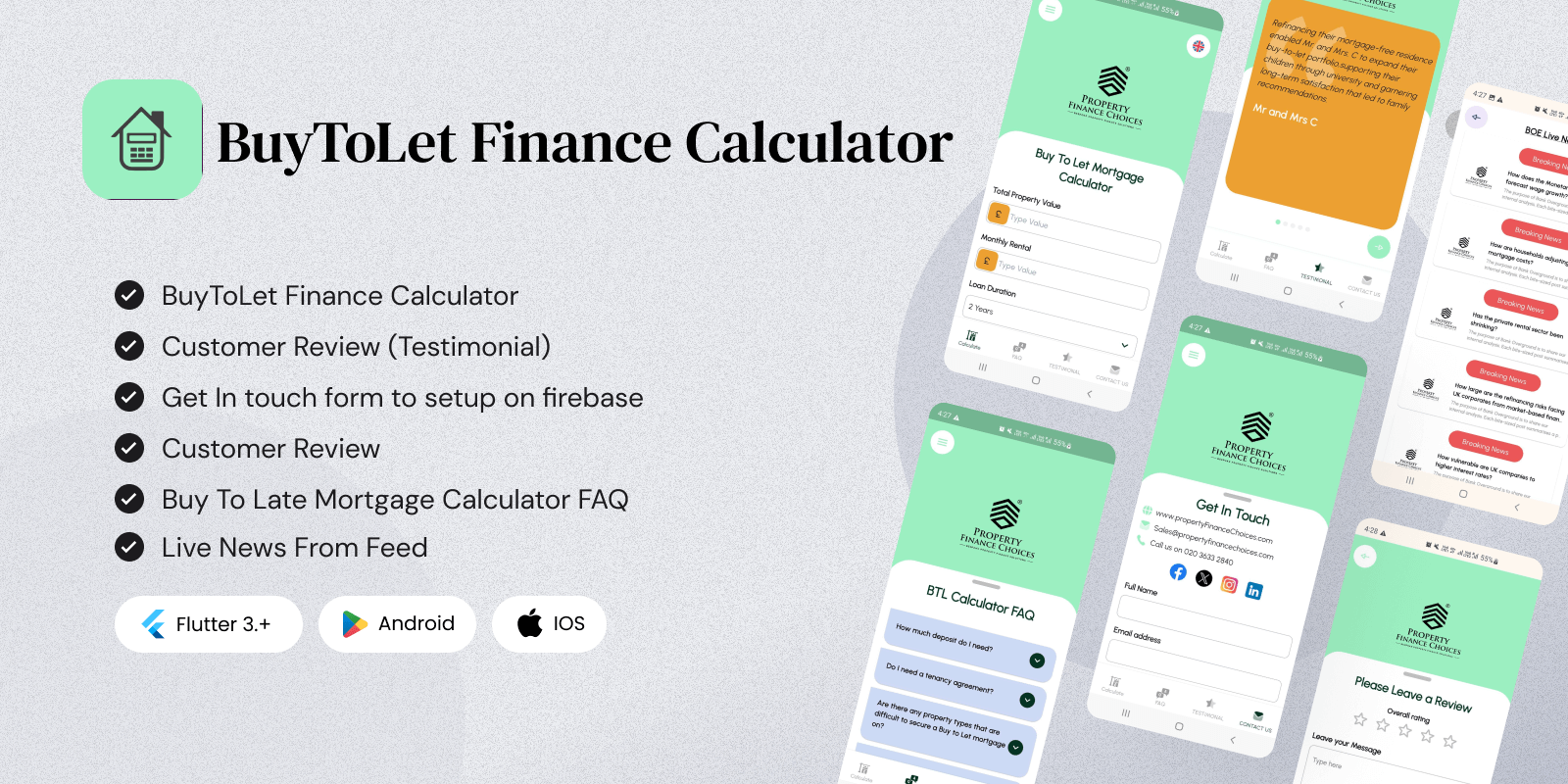 BuyToLate Finance Calculator App