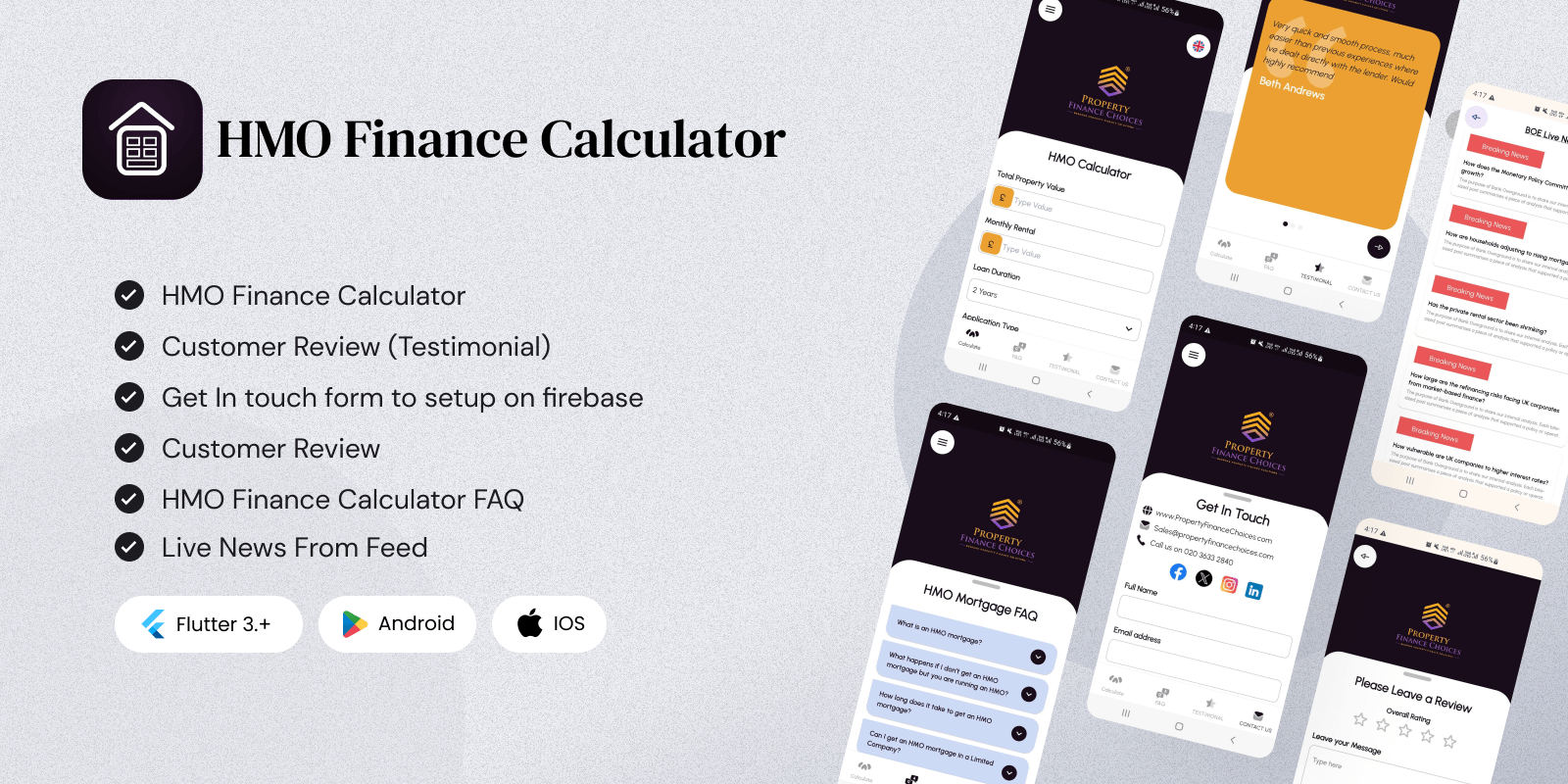 HMO Finance Calculator App