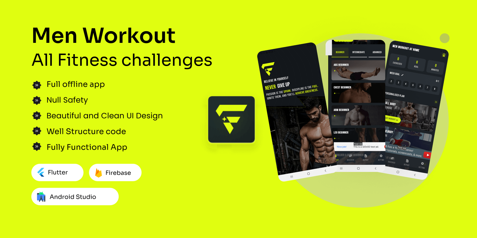 Men Workout app